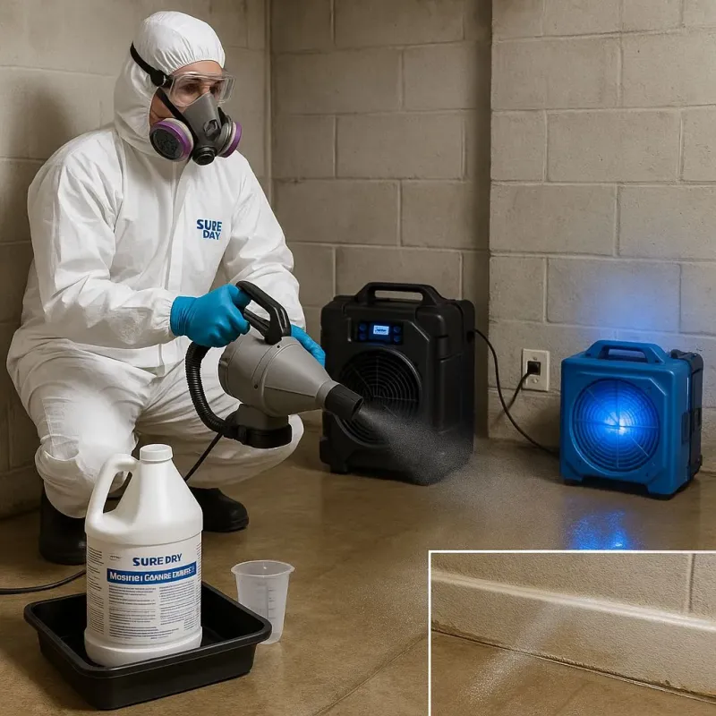 Sanitization and Odor Removal process in Lyme, NH