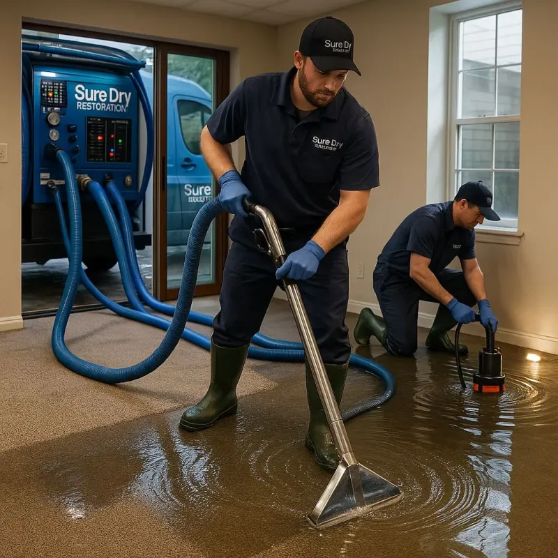 Water Extraction and Removal process in Lyme, NH